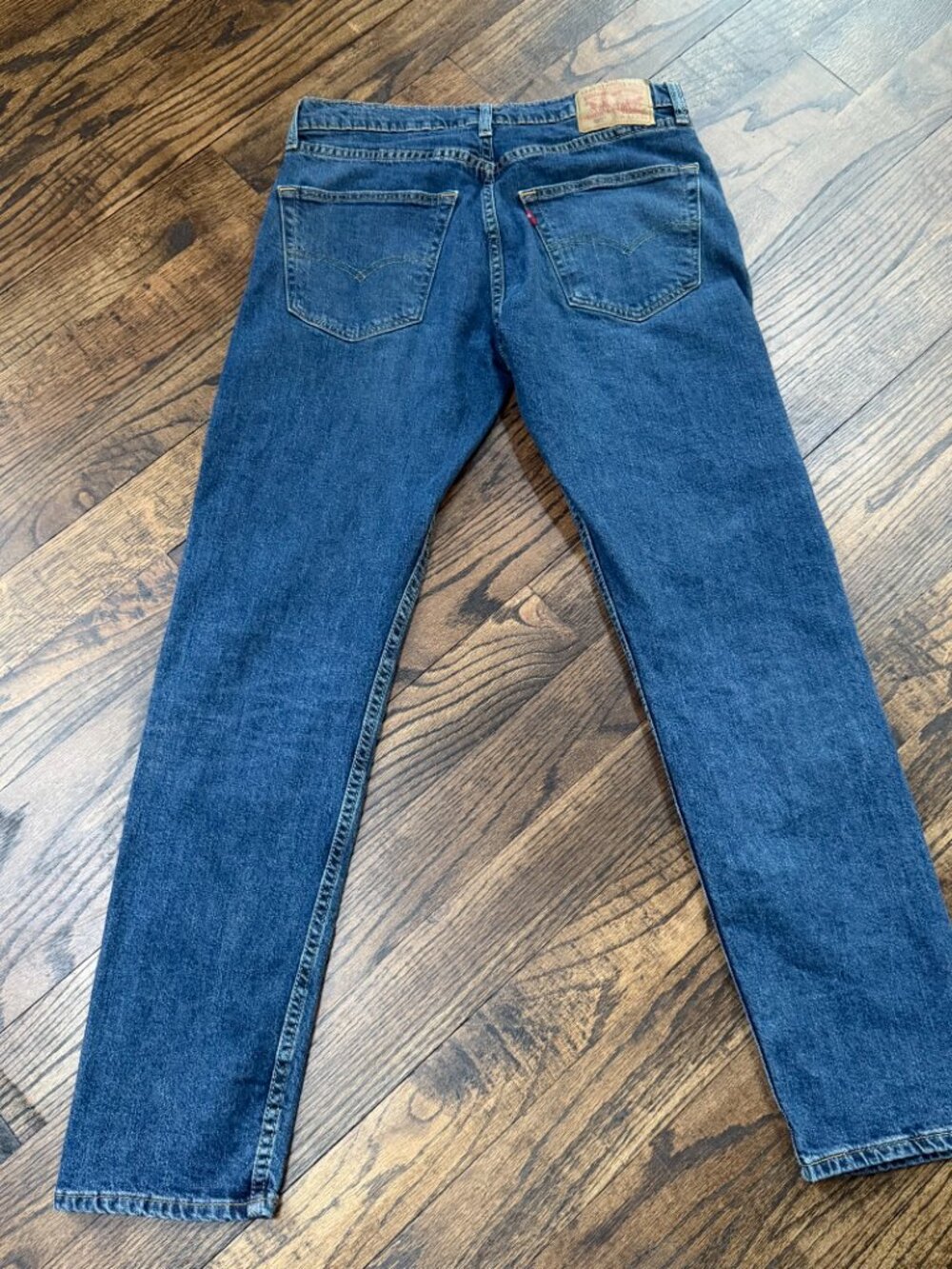 Levi’s 502 Taper Jeans Men’s 33x34 Medium Wash Stretch Denim Classic Fit - Picture 2 of 6